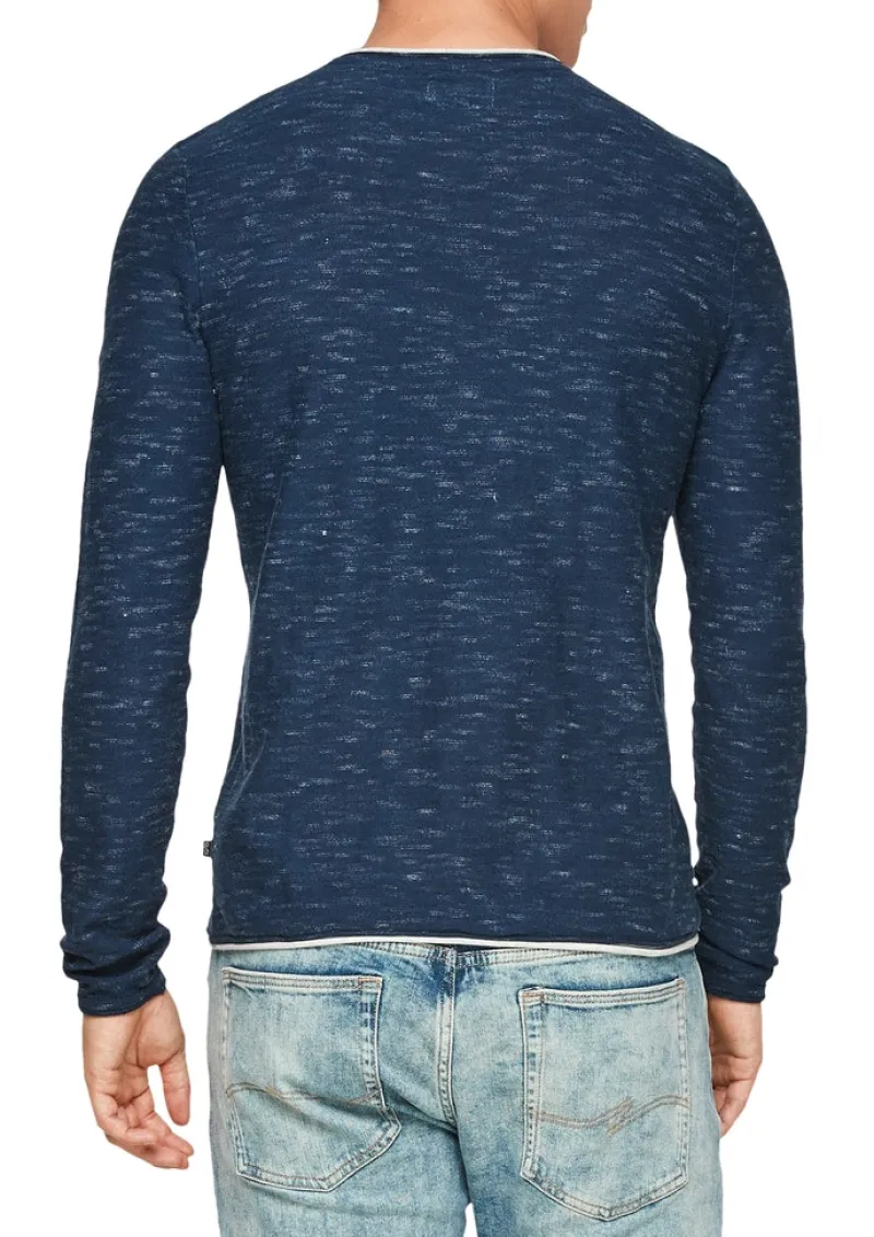 QS Pullover & Sweatshirts*Pullover Blau