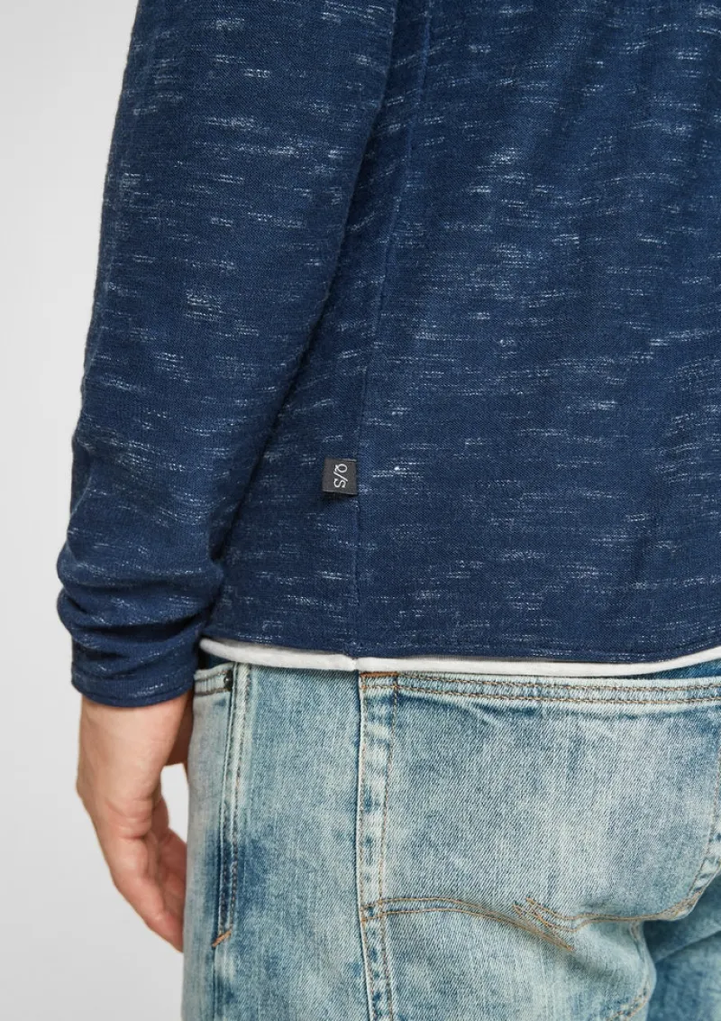 QS Pullover & Sweatshirts*Pullover Blau