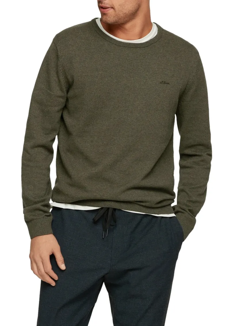 s.Oliver Pullover & Sweatshirts|Big Boys*Pullover grün2