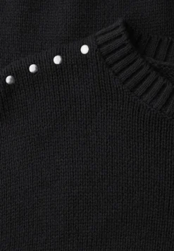 STREET ONE STUDIO Pullover & Sweatshirts*Pullover mit Nieten Black