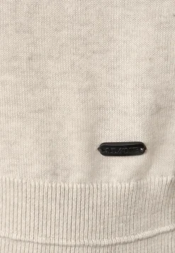 Street One Men Pullover & Sweatshirts*Pullover mit Rollkragen wool white