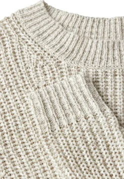 Street One Pullover & Sweatshirts*Pullover mit Strickmuster cloud cream mel.