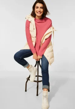 Cecil Pullover & Sweatshirts*Pullover mit Struktur rose pepper