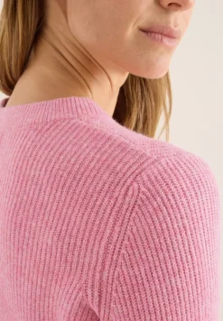 Cecil Pullover & Sweatshirts*Pullover mit Strukturdetails dark blossom melange