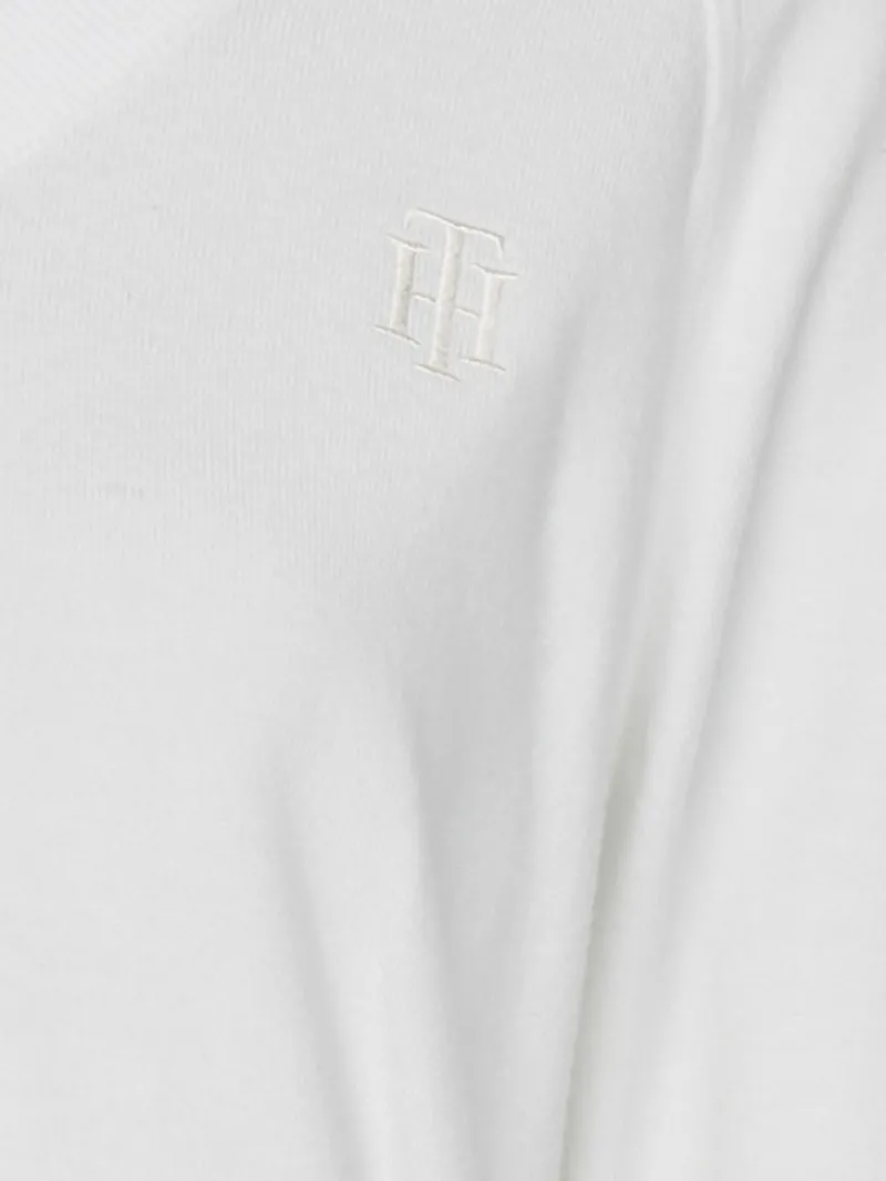 Tommy Hilfiger Pullover & Sweatshirts*Pullover mit V-Ausschnitt ecru