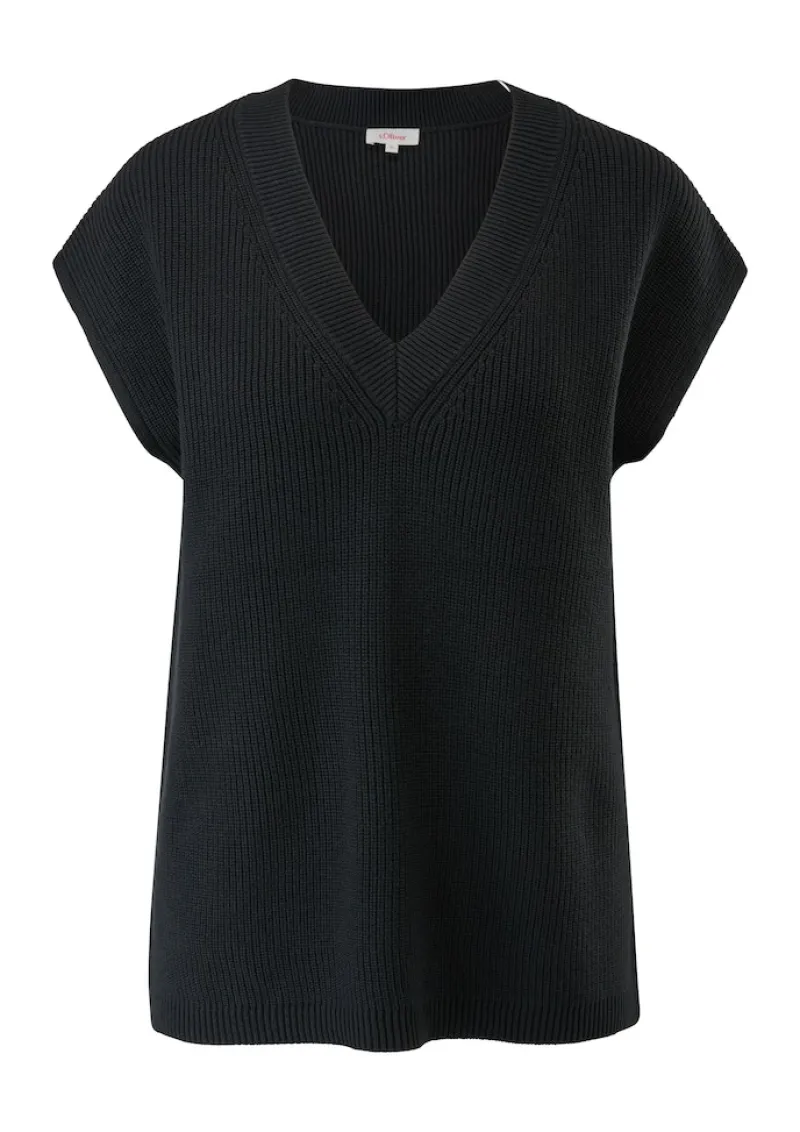 s.Oliver Pullover & Sweatshirts*Pullunder Blau