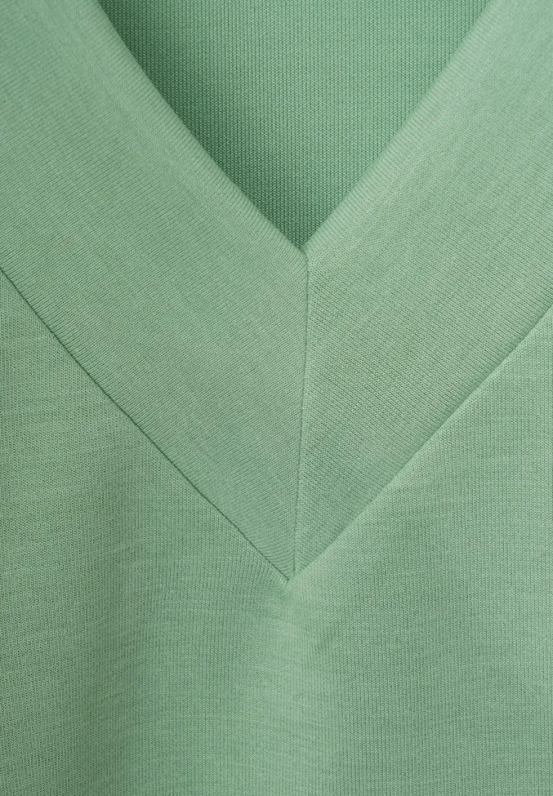 Street One Pullover & Sweatshirts*Pullunder im Seidenlook washed olive