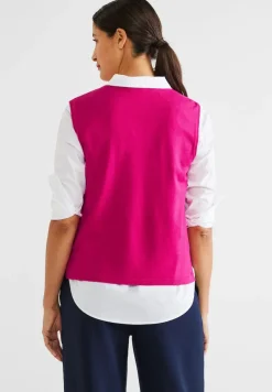 Street One Pullover & Sweatshirts*Pullunder in Unifarbe nu pink