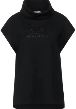 Street One Pullover & Sweatshirts*Pullunder mit Rollkragen Black