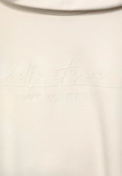 Street One Pullover & Sweatshirts*Pullunder mit Rollkragen dream white