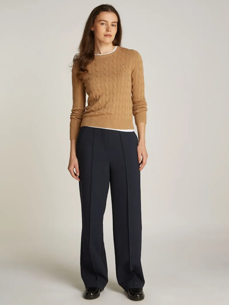 Tommy Hilfiger Hosen*PUNTO RELAXED STRAIGHT PANT dark night navy