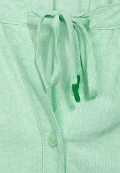Cecil Blusen*Raglanbluse in Unifarbe soft cheeky green