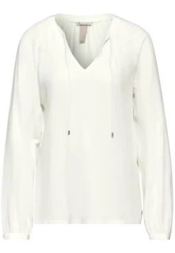 Street One Blusen*Raglan-Bluse off white