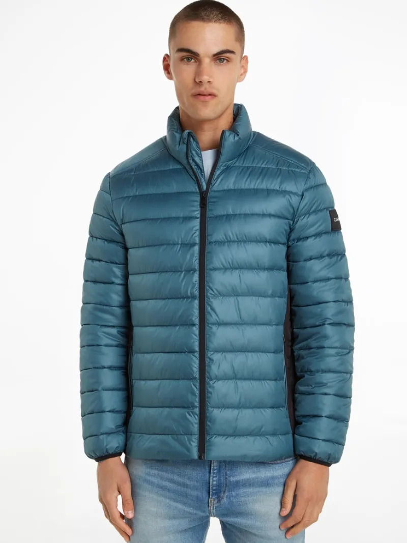 Calvin Klein Jacken|Big Boys*RECYCLED SIDE LOGO JACKET foamy ocean