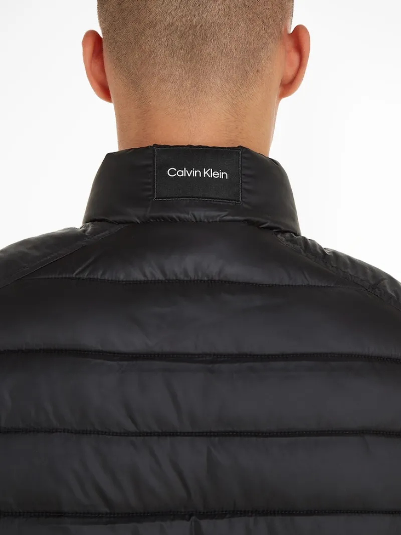 Calvin Klein Westen|Big Boys*RECYCLED SIDE LOGO VEST ck black