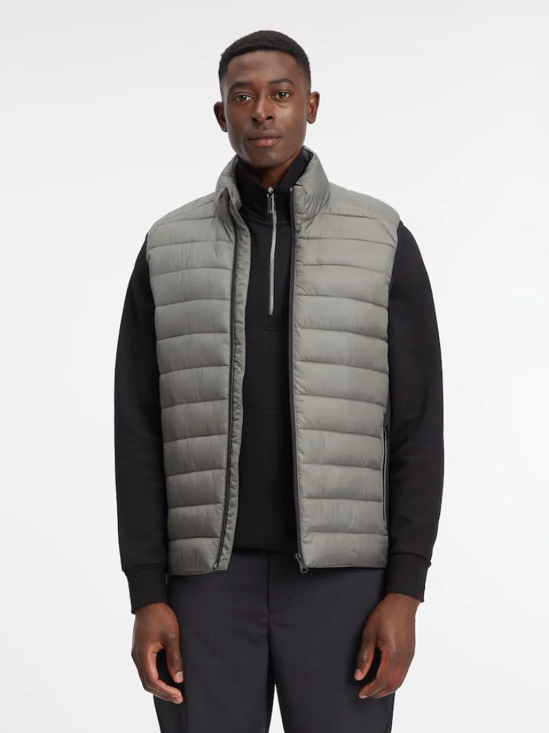 Calvin Klein Westen|Big Boys*RECYCLED SIDE LOGO VEST gunmetal