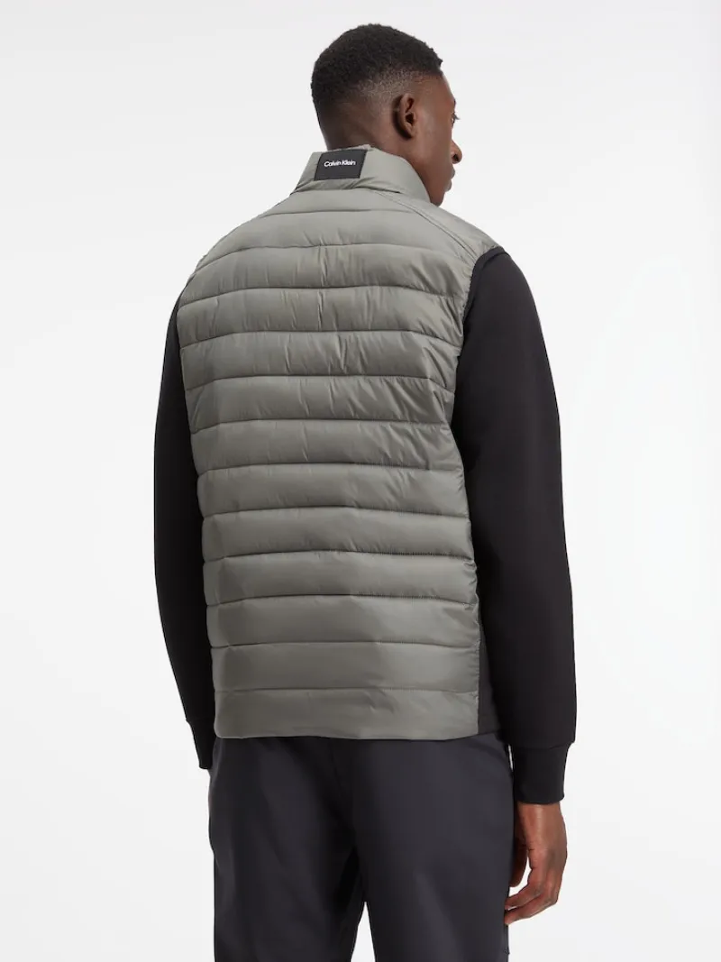Calvin Klein Westen|Big Boys*RECYCLED SIDE LOGO VEST gunmetal