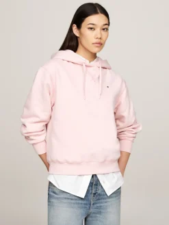 Tommy Hilfiger Pullover & Sweatshirts*REG FLAG ON CHEST HOODIE delicate pink