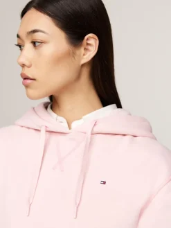 Tommy Hilfiger Pullover & Sweatshirts*REG FLAG ON CHEST HOODIE delicate pink