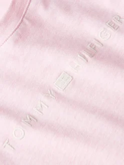 Tommy Hilfiger Shirts*REG FROSTED CORP LOGO C-NK SS classic pink heather