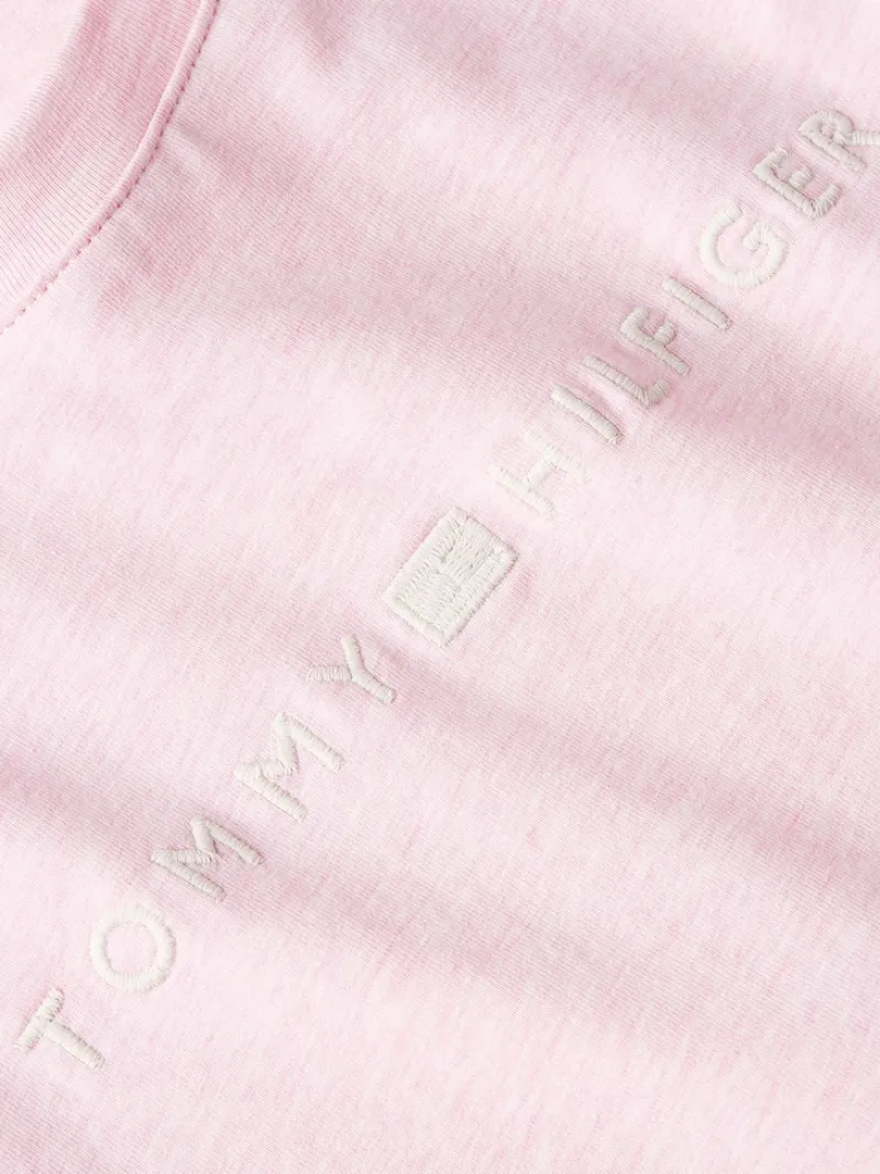 Tommy Hilfiger Shirts*REG FROSTED CORP LOGO C-NK SS classic pink heather