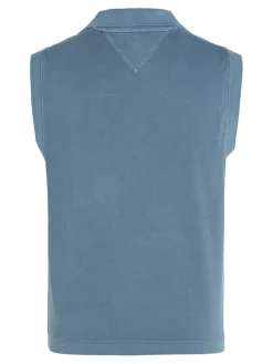 Tommy Hilfiger Shirts*REG MUTED GMD SLEEVELESS POLO blue coal