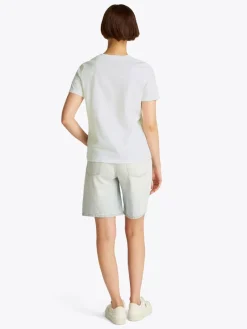 Tommy Hilfiger Shirts*REG SCRIPT C-NK TEE SS ecru