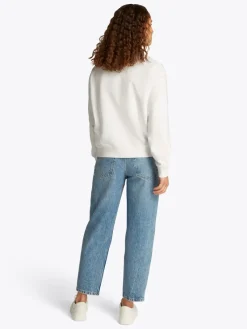 Tommy Hilfiger Pullover & Sweatshirts*REG SCRIPT SWEATSHIRT ecru