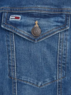 Tommy Jeans Jacken*REG TRUCKER JK WMBS wilson mid blue stretch
