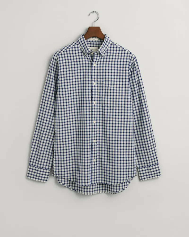 Gant Hemden|Big Boys*Regular Fit Archive Oxford-Hemd mit Karomuster deep blue