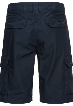 Camel Active Shorts|Big Boys*Regular Fit Cargo Shorts mit Minimal Print night blue