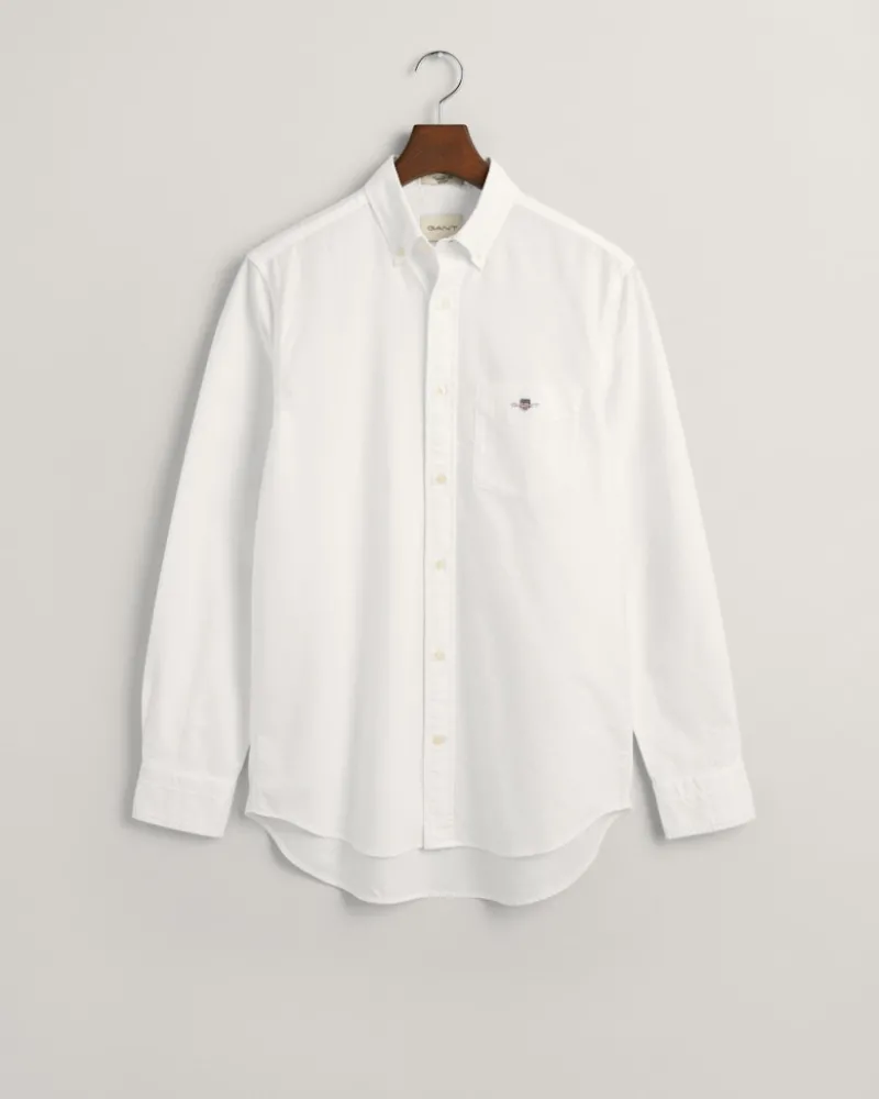 Gant Hemden|Big Boys*Regular Fit Classic Oxford-Hemd white