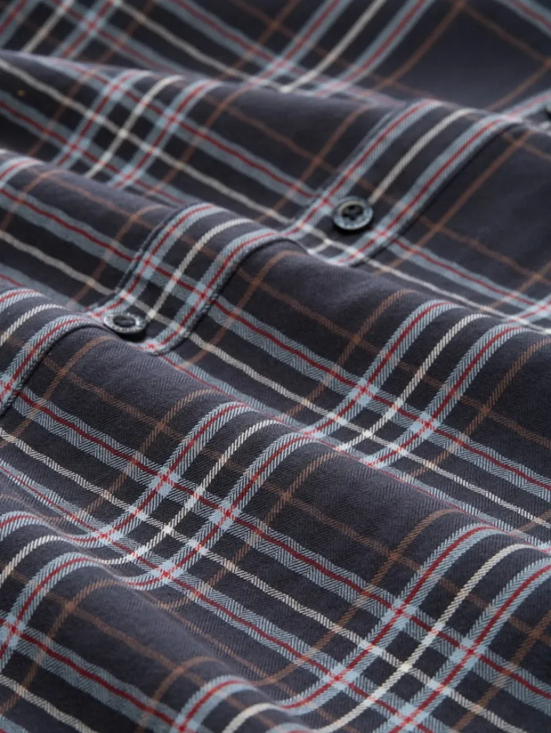 Tom Tailor Hemden|Big Boys*Regular Fit Flanell-Hemd mit Muster navy multicolor check