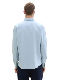 Tom Tailor Hemden|Big Boys*Regular Fit Hemd mit Brusttasche light blue chambray