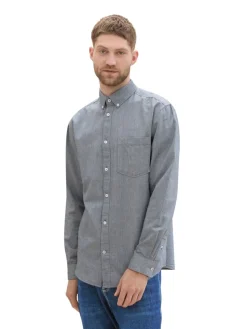 Tom Tailor Hemden|Big Boys*Regular Fit Hemd mit Brusttasche navy chambray