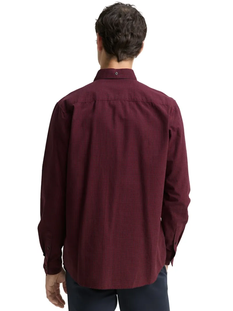 Tom Tailor Hemden|Big Boys*Regular Fit Hemd mit Karomuster red vichy check