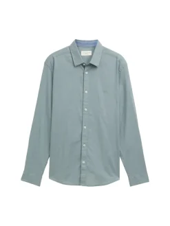Tom Tailor Hemden|Big Boys*Regular Fit Hemd mit Logo-Stickerei grey mint