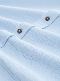 Tom Tailor Hemden|Big Boys*Regular Fit Kurzarmhemd aus Jersey light powder blue