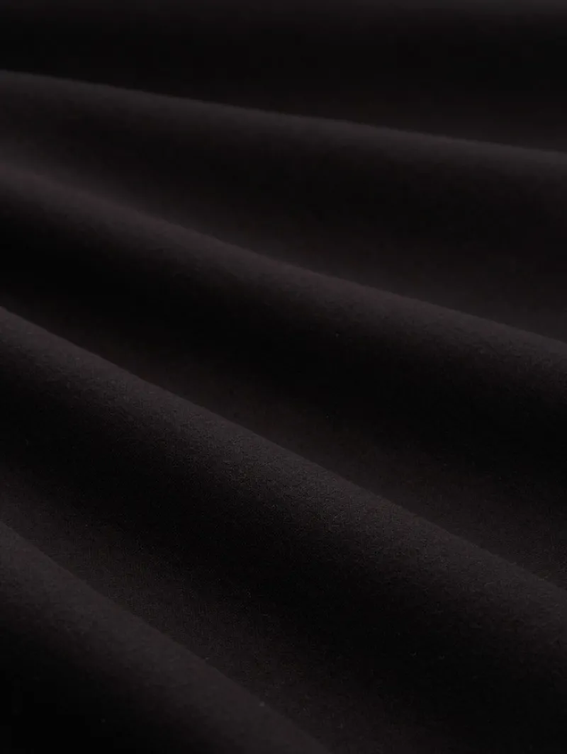 Tom Tailor Denim Pullover & Sweatshirts*Relaxed Fit Hoodie Sweatjacke aus Scuba night watch black