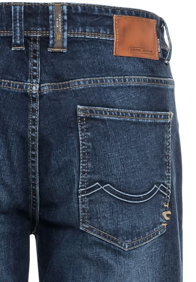 Camel Active Jeans|Big Boys*Relaxed Fit 5-Pocket Jeans aus Baumwolle indigo