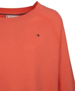 Tommy Hilfiger Pullover & Sweatshirts*Relaxed Fit Pullover mit U-Boot-Ausschnitt Coral Blossom