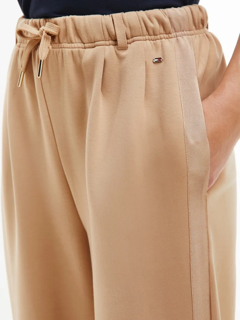 Tommy Hilfiger Hosen*RELAXED GROSSGRAIN LONG PANT crepe