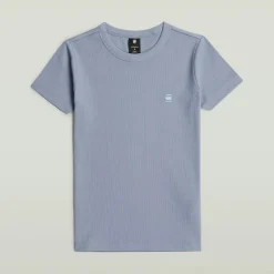 G-star Raw Shirts*Rib cap sleeve wmn amann