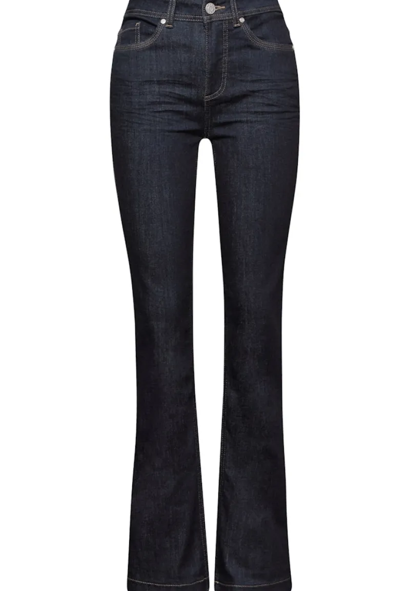 Street One Jeans*Rinsed Bootcut Jeans rinsed dark blue