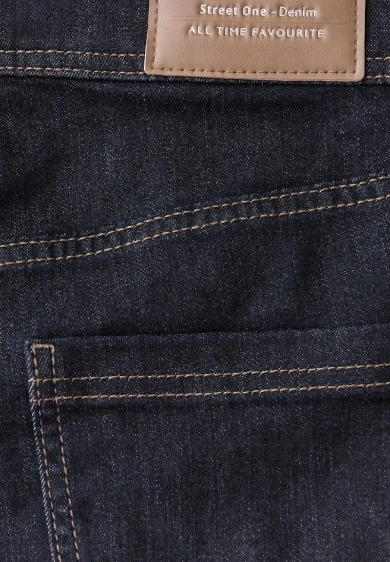 Street One Jeans*Rinsed Bootcut Jeans rinsed dark blue