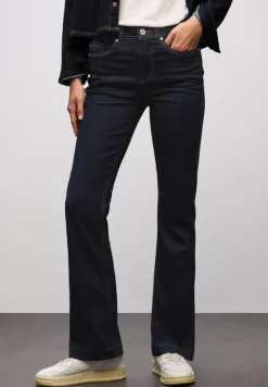 Street One Jeans*Rinsed Bootcut Jeans rinsed dark blue