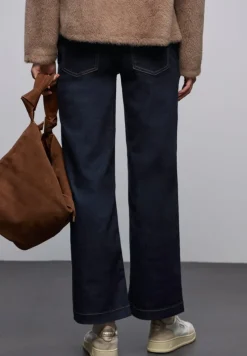 Street One Jeans*Rinsed Wide Leg Jeans rinsed wash