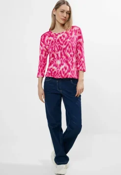 Cecil Shirts*Ripp Schulter Shirt pink sorbet