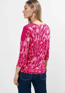 Cecil Shirts*Ripp Schulter Shirt pink sorbet