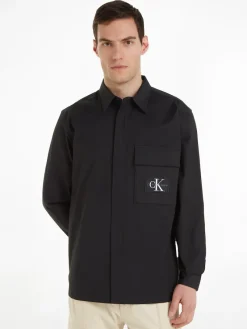 Calvin Klein Jeans Hemden*RIPSTOP SHIRT ck black